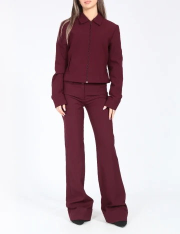 Pantaloni Bershka, visiniu Rosu