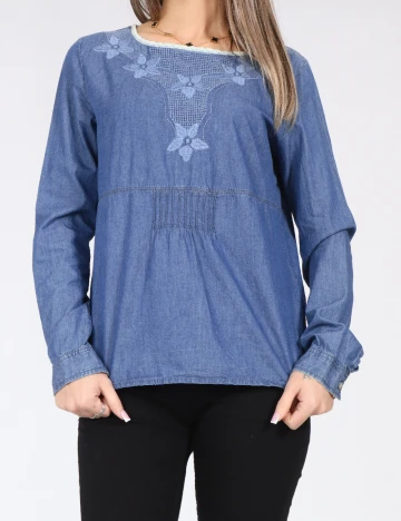 Bluza Zara, albastru Albastru