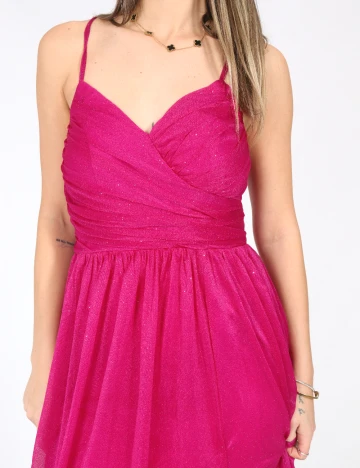 Rochie lunga SHEIN, magenta Roz