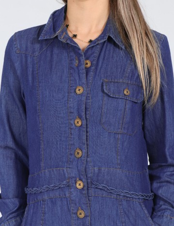 Rochie scurta Zara, albastru