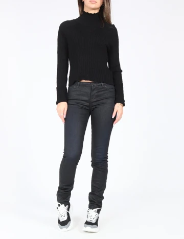 Blugi Zara, negru Negru
