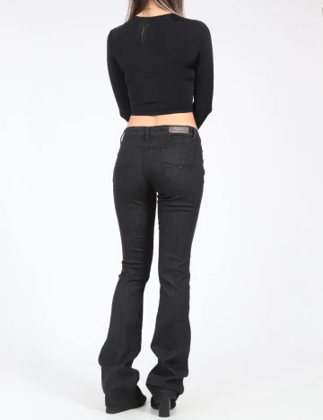 Blugi Zara, negru Negru