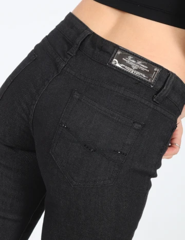 Blugi Zara, negru Negru