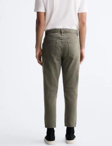 Blugi Zara, verde Verde