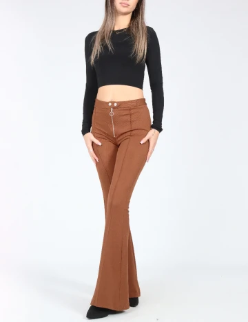 Pantaloni Zara, maro Maro