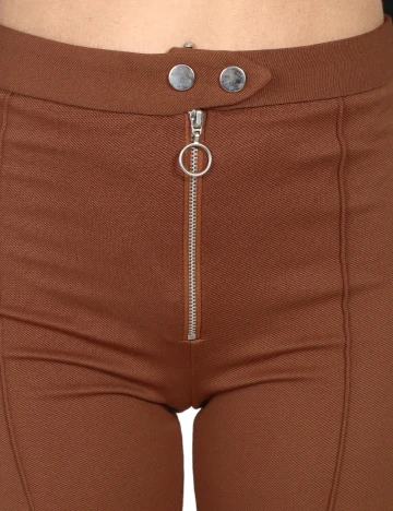 Pantaloni Zara, maro Maro