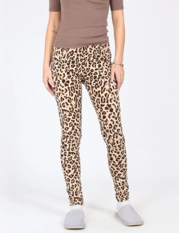 Pantaloni de pijama Zara, animal print Animal print