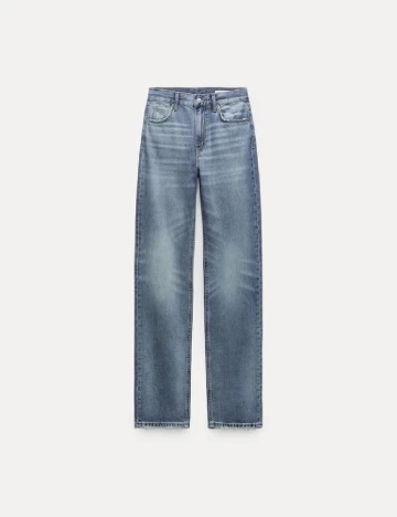 Blugi Zara, albastru Albastru