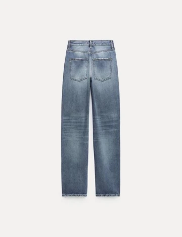 Blugi Zara, albastru Albastru