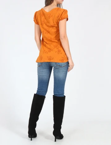 Bluza Zara, portocaliu Portocaliu