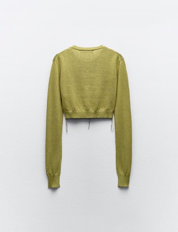 Cardigan Zara, verde