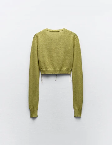 Cardigan Zara, verde