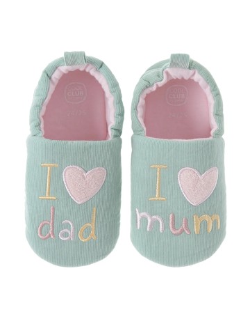 Papuci de Casa Cool Club, verde