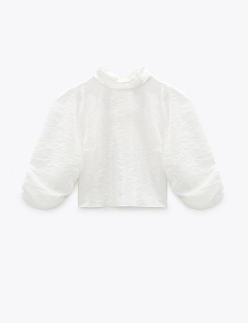 Camasa Zara, alb, M