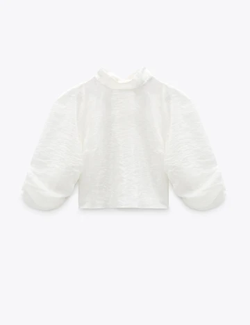 Camasa Zara, alb, M