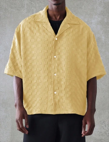 Camasa SUMWON, galben Galben