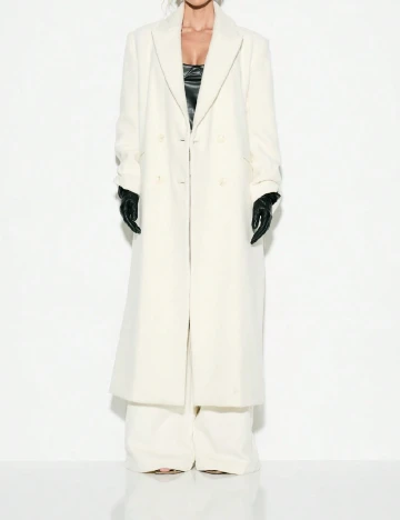 Palton SHEIN, ecru