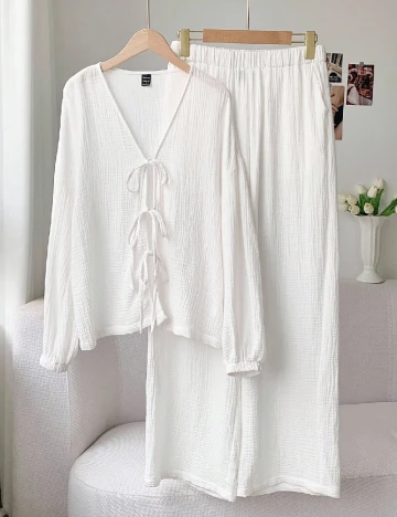 Compleu SHEIN, alb Alb