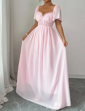 Rochie lunga SHEIN, roz pudra Roz