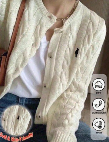 Cardigan SHEIN, ecru