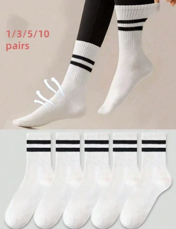 Set sosete SHEIN, alb