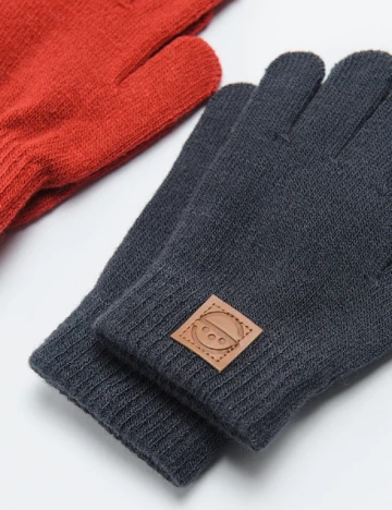 Set manusi 2 perechi Cool Club, rosu/albastru Rosu