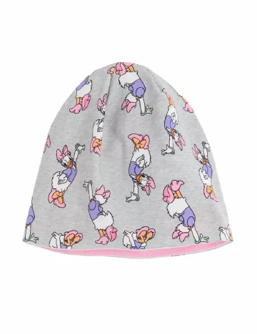 Caciula reversibila Disney, roz/gri Roz
