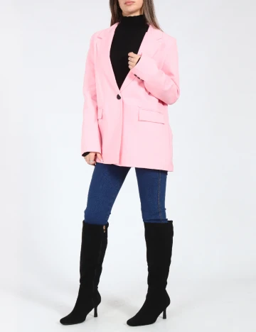 Sacou SHEIN, roz Roz