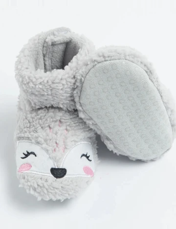 Papuci de Casa Cool Club, gri Gri