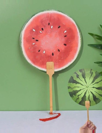 Accesoriu recuzita foto SHEIN, rosu/verde