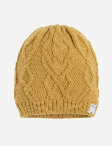 Caciula Cool Club, mustar Galben