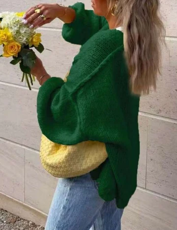Cardigan SHEIN, verde Verde