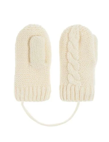 Manusi Cool Club, ecru Alb