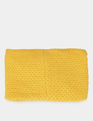 Fular Circular Cool Club, galben Galben