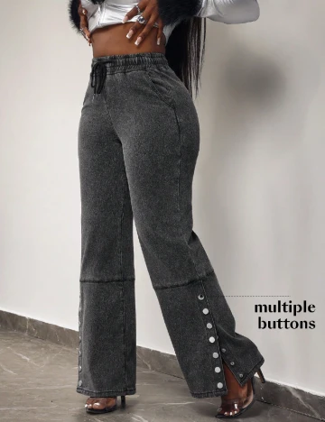 Pantaloni SHEIN, gri Gri