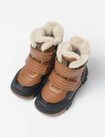 Ghete Cool Club, maro/negru Maro