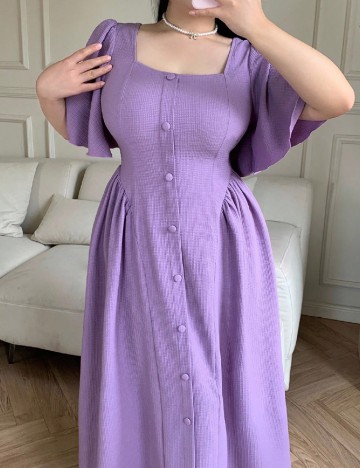 Rochie lunga SHEIN CURVE, mov