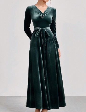 
						Rochie lunga SHEIN, verde