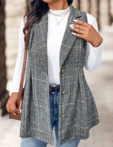 Vesta SHEIN CURVE, gri Gri