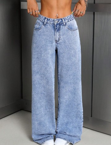 
						Blugi SHEIN, albastru