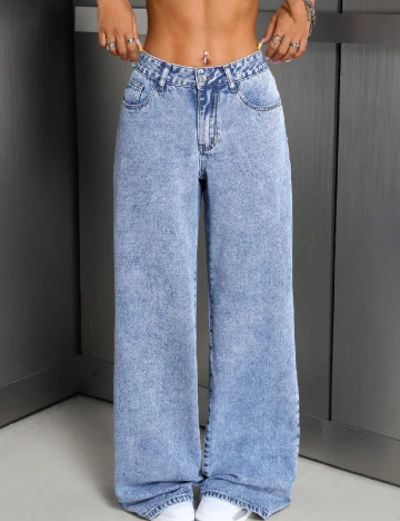 Blugi SHEIN, albastru Albastru