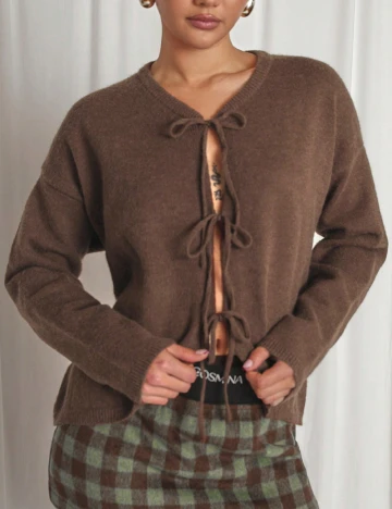 Cardigan SHEIN, maro Maro