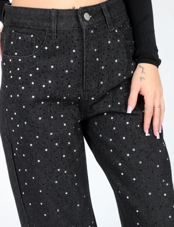 Blugi SHEIN, negru Negru