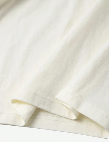 Tricou SHEIN, ecru Alb