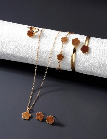 Set accesorii SHEIN, auriu Galben