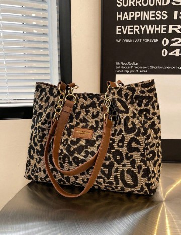 
						Geanta SHEIN, animal print