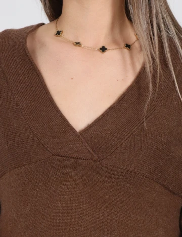 Bluza Oversize Zara, maro Maro