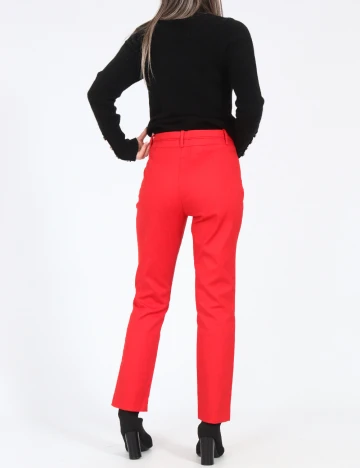 Pantaloni Zara, rosu Rosu