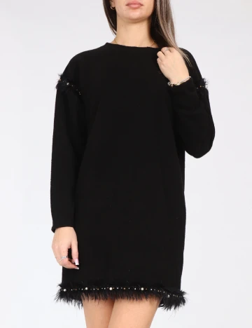 Rochie scurta Zara, negru Negru
