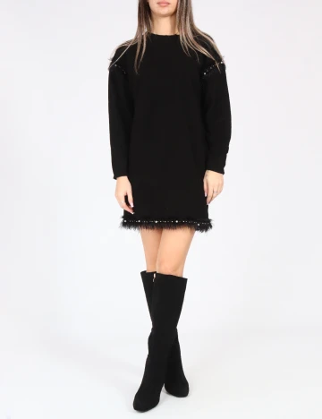 Rochie scurta Zara, negru Negru